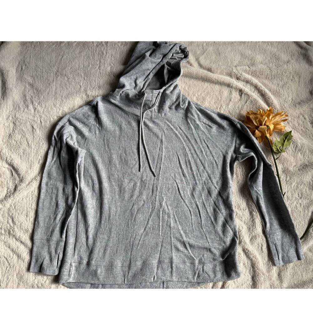 Zyia Hooded Shirt Hoodie Texture Size Large